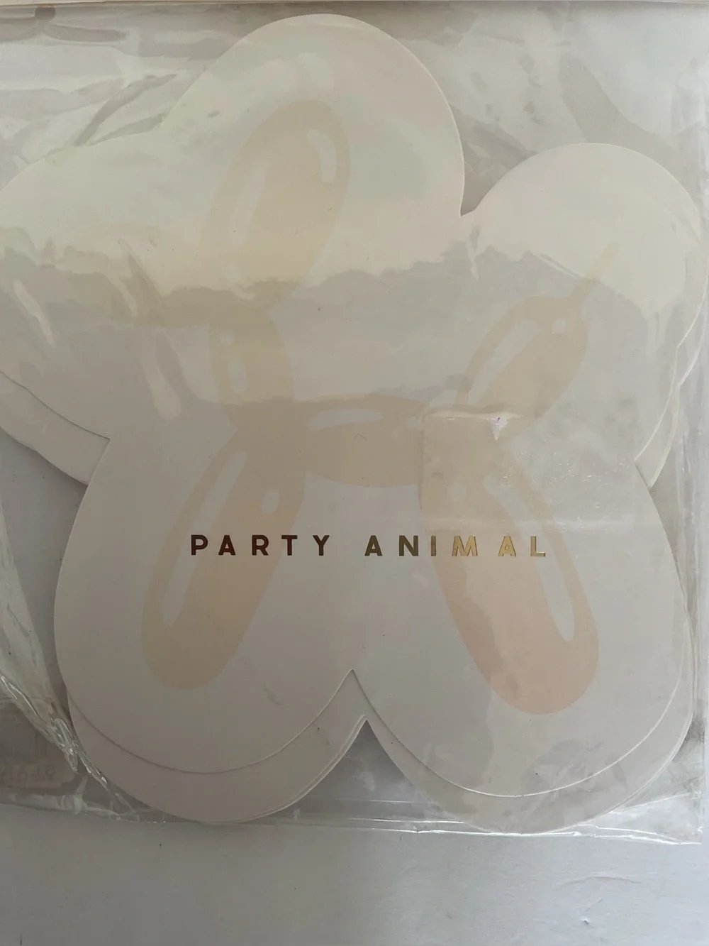 Al T Collection Party Animal Table Favors NWT SET OF 12